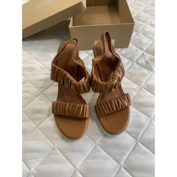 PiePieBuy Shoes - PiePieBuy 7 1/2Platform Wedge Sandals Open Toe Elastic Ankle Strap Dress Sandals